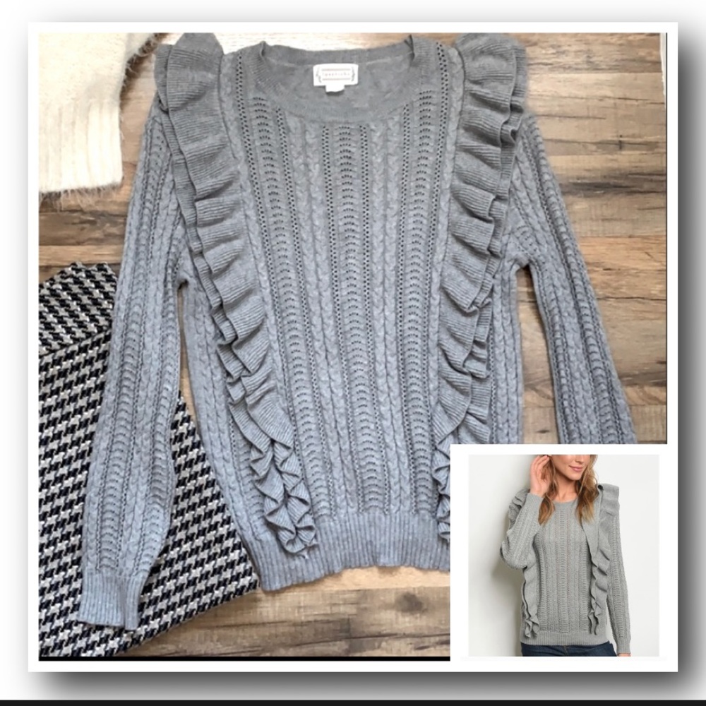 loveriche 💕 Ruffle Sweater